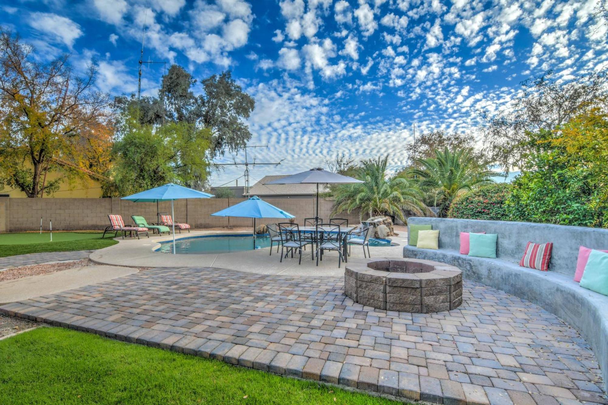 Route 66 Oasis In Downtown Gilbert With Heated Pool & Mini Golf Villa Ngoại thất bức ảnh